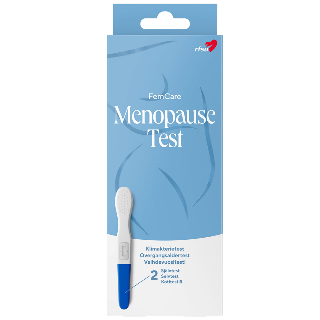 RFSU Menopause Test - Vaihdevuositesti 2 kpl