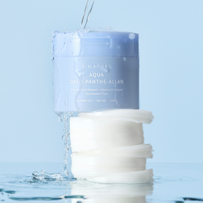Tarjoa ihollesi nopeaa kosteutushoitoa ja miellyttävää viilentävää tunnetta näillä tehokosteuttavilla ja rauhoittavilla S.NATURE Aqua Oasis Panthe-Allan Calming Pad -kasvovesilapuilla.
