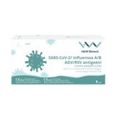 H&W SARS-CoV-2 / Influenssa A/B + SV/RSV Pikatesti 1 kpl