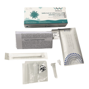 H&W SARS-CoV-2 / Influenssa A/B + SV/RSV Pikatesti 1 kpl
