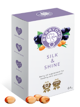 BerryOMG Silk & Shine - Täydennysravinto Koirille ja Kissoille 90 kaps.