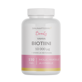 Sinunapteekin Beauty Vahva Biotiini 10 000 µg 150 kaps. - Sinunapteekki.fi