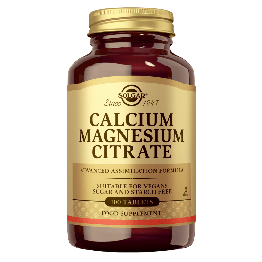 Solgar Calcium Magnesium Citrate - Kalsium-Magnesiumsitraatti 100 tabl.