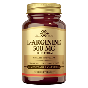 Solgar L-Arginine 500 mg - aminohappovalmiste 50 kaps.