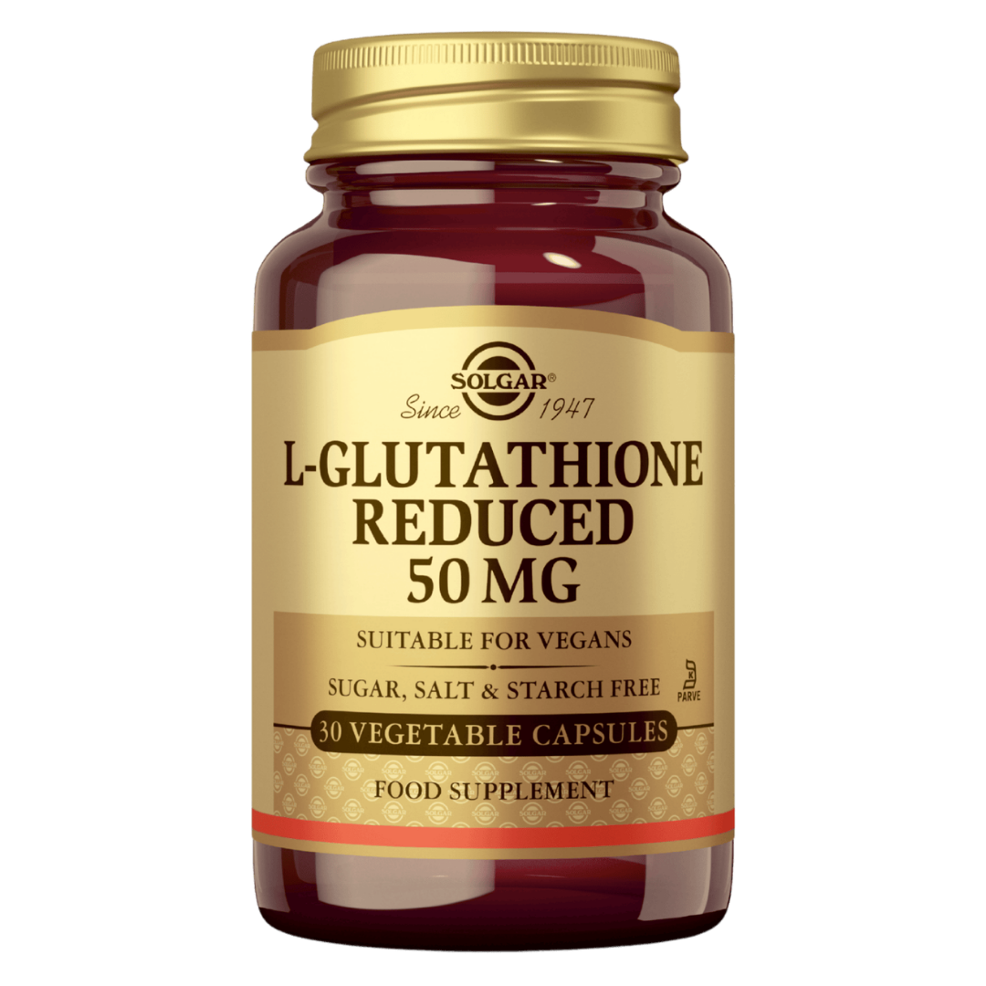 Solgar L-Glutathione Reduced - L-Glutationi 50 mg 30 kaps.