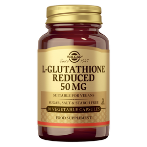 Solgar L-Glutathione Reduced - L-Glutationi 50 mg 30 kaps.