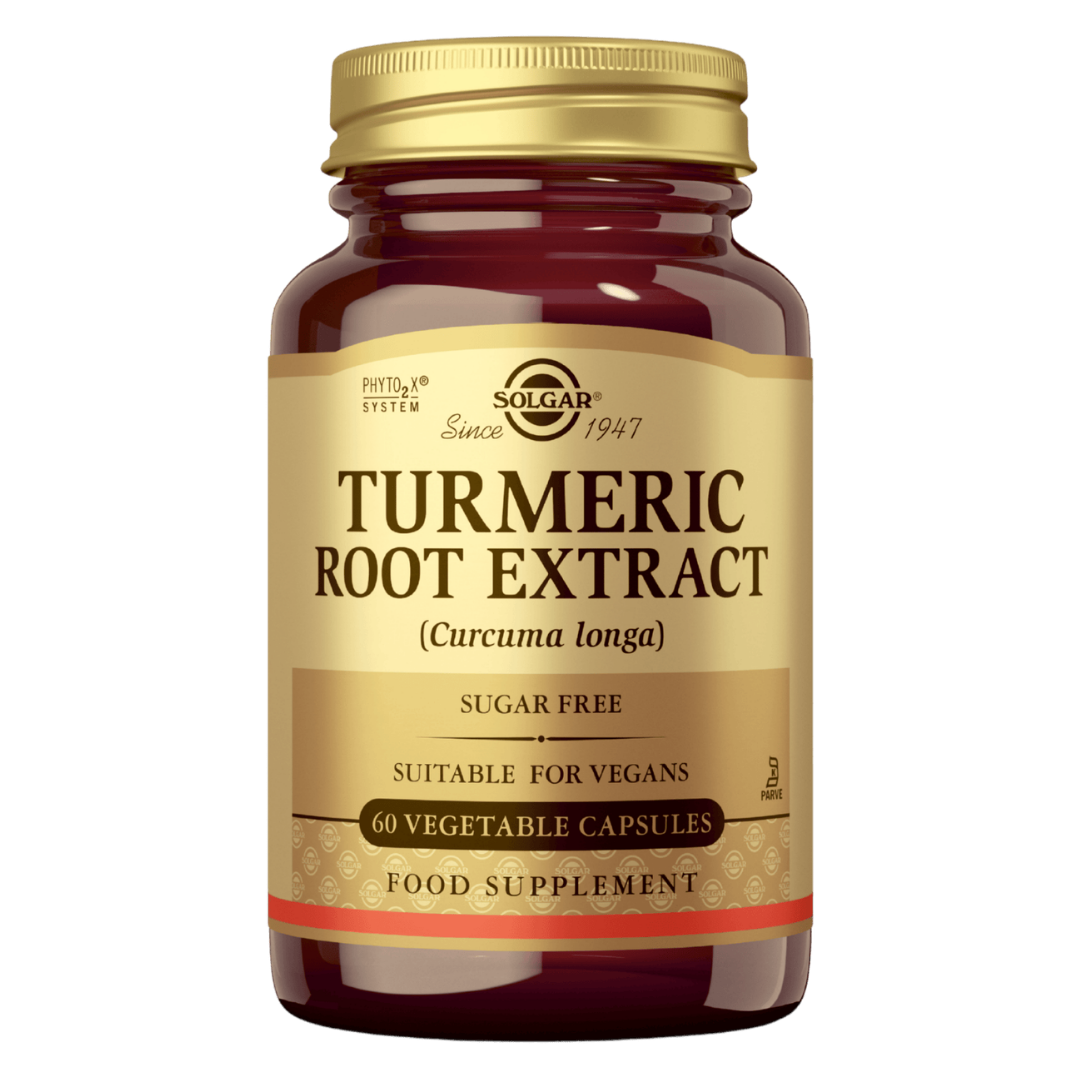 Solgar Turmeric Root Extract - Kurkumiiniuute 60 kaps.