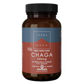 Terranova Chaga Full Spectrum 500 mg - Pakurikääpä 50 kaps.