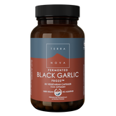 Terranova Fermented Black Garlic - Fermentoitu musta valkosipuli 50 kaps.