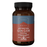 Terranova Ginger 350 mg - Inkiväärivalmiste 50 kaps.