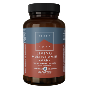 Terranova Living Multivitamin Man - Miehille 100 kaps.