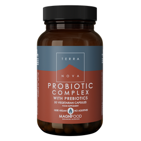 Terranova Probiotic Complex With Prebiotics - Maitohappobakteeri 50 kaps.