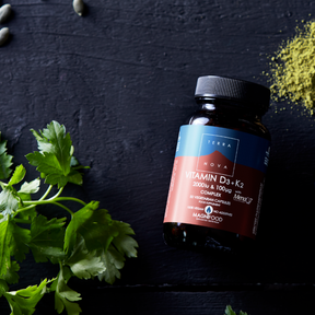 Terranova Vitamin D3 + K2 2000iu & 100 µg Complex 50 kaps.