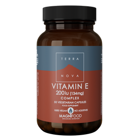 Terranova Vitamin E 134 mg - E-vitamiini 50 kaps.