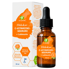 Terveyskaista Hehku C-vitamiiniseerumi + Lakkauute 30 ml - Sinunapteekki.fi