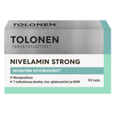Tolonen Nivelamin Strong - Glukosamiini-kurkuma-MSM -ravintolisä 90 tabl. - Sinunapteekki.fi