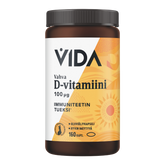 vida vahva d-vitamiini 100µg 160kaps