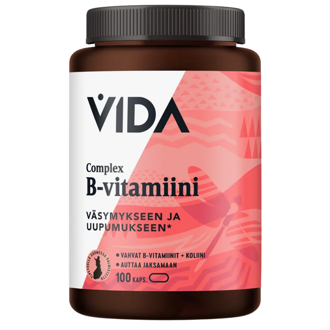 Vida B-vitamiini Complex 100 tabl.
