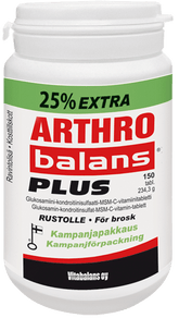 Arthrobalans Plus Glukosamiini + 25 % KAMPANJAPAKKAUS 150 tabl. - Sinunapteekki.fi