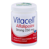 Vitacell Alfalipoiini Strong 250 mg 120 tabl. - Sinunapteekki.fi