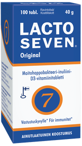 Lacto Seven 100 tabl. - Maitohappobakteeri - Sinunapteekki.fi