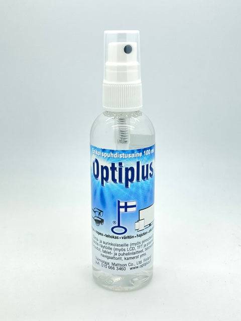 Optiplus Erikoispuhdistusaine Silmälaseille ym. 100 ml - Sinunapteekki.fi
