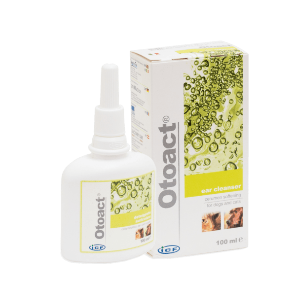 Otoact - Korvanpuhdistusliuos koirille ja kissoille 100 ml - Sinunapteekki.fi