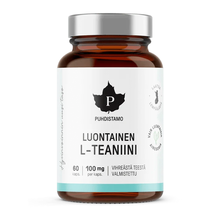 Puhdistamo L-teaniini 60 kaps. - Sinunapteekki.fi