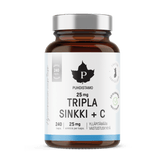 Puhdistamo Tripla Sinkki + C 25 mg SÄÄSTÖPAKKAUS 240 kaps. - Sinunapteekki.fi