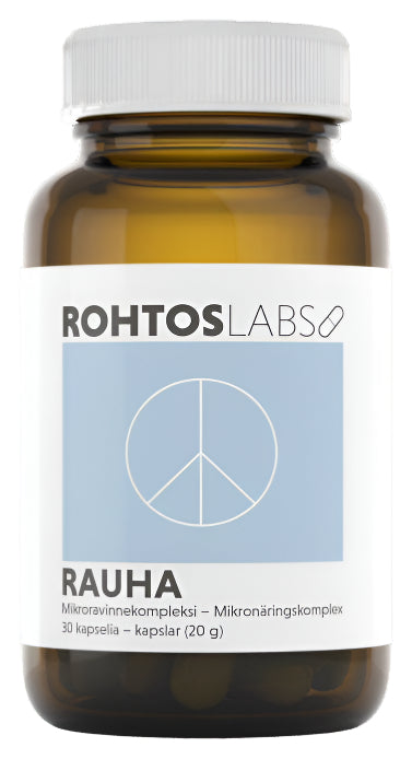 Rohtos Labs Rauha - Mikroravinnekompleksi 30 kaps. - Sinunapteekki.fi
