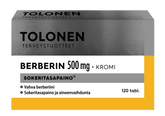 Tolonen Berberin 500 mg + Kromi 120 tabl. - Sinunapteekki.fi