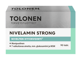 Tolonen Nivelamin Strong - Glukosamiini-kurkuma-MSM -ravintolisä 90 tabl. - Päiväys 02/2025 - Sinunapteekki.fi