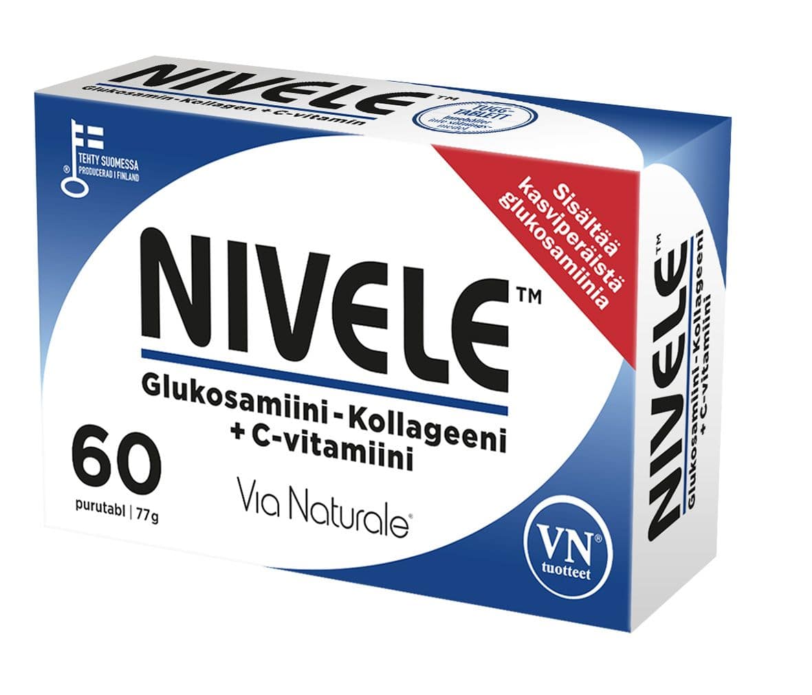 Nivele glukosamiini-kollageeni + C-vitamiini - Sinunapteekki.fi