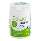Calcia Luusto Tripla - K2 - D3-vitamiini-Kalsiumtabletti 90 tabl. - Sinunapteekki.fi