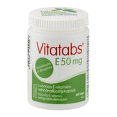Vitatabs E 50 mg 60 kaps. - Sinunapteekki.fi