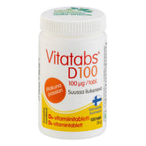 Vitatabs D 100 µg - Passioninmakuinen D3-vitamiini 120 tabl. - Sinunapteekki.fi